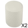 thumbnail image 1 of Funda otomana redonda,Funda otomana redonda de gran tamaño para taburete,Fundas otomanas elásticas Protector de funda antideslizante,Funda otomana redonda Protector de muebles para, 1 of 8