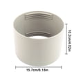 thumbnail image 1 of Fiudx Conector de Manguera de Escape, Adaptador Flexible para Ventilación de Ventana, Fácil Instalación, Accesorio para Aire Acondicionado Portátil, Diseño de Ahorro de Energía, Compatibilidad Univer, 1 of 2