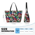 thumbnail image 3 of Lsque Mario Beach Travel Bag - Water-Resistant, Large Capacity Lightweight Tote with 7 Pockets for Women and Men - Perfect for Beach, Pool, Gym, and Travel, 3 of 6