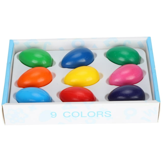 Washable Crayons9Pcs Paint Egg Crayons Painting Crayons Drawing Crayons Exceptional Craftsmanship