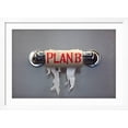 thumbnail image 2 of Art.com Empty Roll Of Toilet Paper With The Phrase Plan B, Concept For Alternative Planning Art Print by Flynt, White Frame Wall Art, 44" x 32", 2 of 5