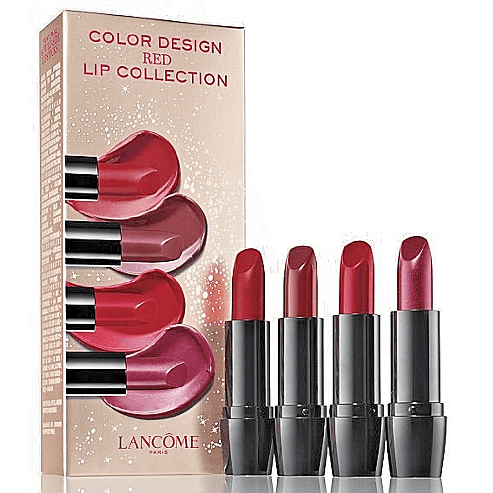 Lancôme Color Design Red Lipstick Collection Set