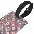 thumbnail image 3 of Sikiie colorful Skull rose Luggage Tags Privacy Cover ID Label Suitcase Tags Identifiers For School Bags,Suitcases, 3 of 7