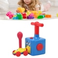 thumbnail image 1 of Balloon Launcher Cars, Aerodynamics Press Type Balloon Power Car Toy Sturdy  for Daily Play, 1 of 7