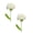 White*2, variant on Clearance Under $10 Artificial flowers, Crochet Flowers 1 Pcs Knitted Artificial Wool Carnation For Wedding Bouquet Birthday Anniversary
