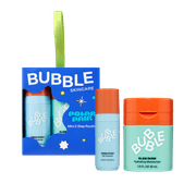 Bubble Skincare Polar Pair Holiday Gift Set, 2 Piece with Fresh Start 10ml and Slam Dunk 10ml, For All Skin Types
