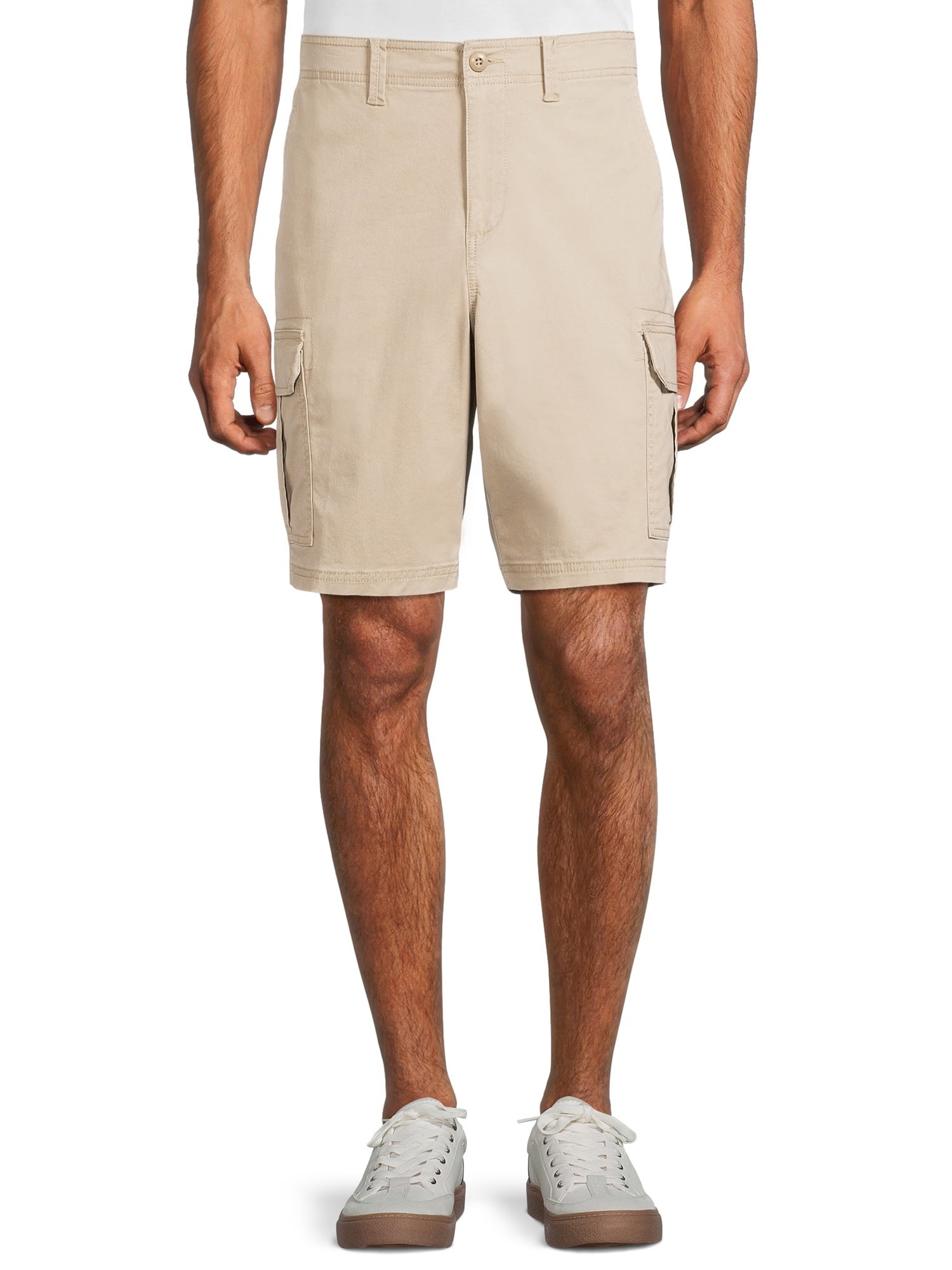 Relaxed Fit Mid Rise Cotton Spandex Cargo Short (Men's), 1 Count