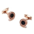 thumbnail image 3 of French shirt cufflinks with classic studs, 3 of 5