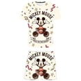 thumbnail image 1 of 2023 nuevos conjuntos de ropa de Mickey Mouse para niñas, camisetas de manga corta de verano, pantalones cortos, 2 uds., disfraces de ocio de Disney, trajes 6M Gao Jinjia LED, 1 of 2