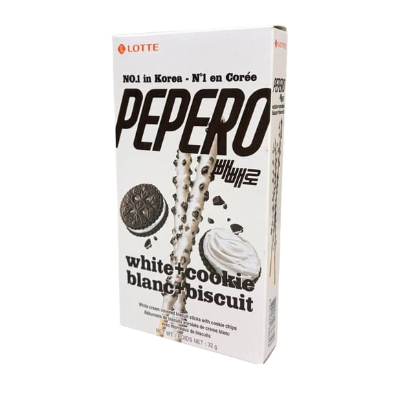 Bâtonnets de biscuits Lotte Pepero - Biscuits blancs