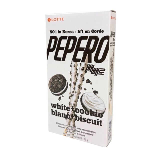 Lotte Pepero -White Cookie Biscuit Sticks