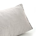 thumbnail image 2 of jifeng Back Cushion Backrest Bedding Accessory with Zipper Living Room Throw Pillow Light Gray, 2 of 9