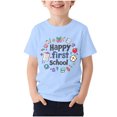 thumbnail image 6 of YUANxueke Short Sleeve T-Shirts for Boys Girls, Cute Printed Crewneck T-Shirts, Back To School Casual Tops, 6 of 6