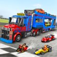 thumbnail image 4 of Set de construcción CUBIMANA City Transporter Truck con 7 coches deportivos, 4 of 9