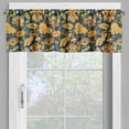 thumbnail image 4 of Ambesonne East Valance & Curtain, Medieval Exotic Garden, 55"x45", Multicolor, 4 of 6