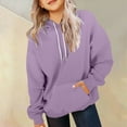 thumbnail image 2 of Godom Girls Gradient Hoodies Front Pockets- Fashion Casual Pullover Long Sleeve Kids Sweatshirt, 2 of 5