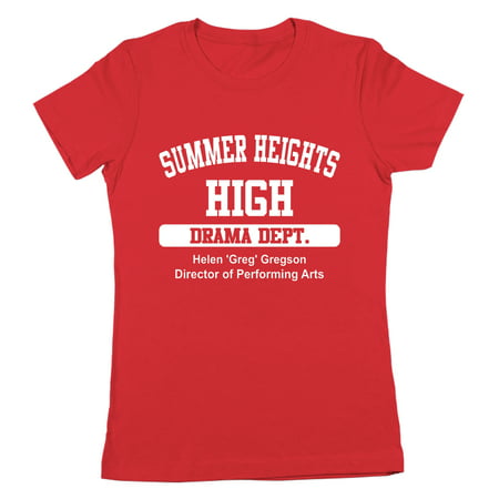 Summer Heights High Small Red Women's Jr Fit
