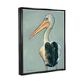 thumbnail image 3 of Stupell Pelican Bird Wildlife Painting Animals & Insects Painting Black Floater Framed Art Print Wall Art, 3 of 6