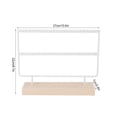thumbnail image 4 of Earrings Stand, Easy To Install Jewelry Rack, Durable For Retail Store Jewelry Display Jewelry Display White, 4 of 8