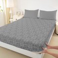 thumbnail image 3 of Feelyou Mandala Damask Twin Sheet Sets, Western Dragonfly Animal Bedding, 3-Piece, 3 of 7