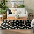thumbnail image 5 of Well Woven Sydney LuLu'S Trellis Geometric Black 9'3" x 12'6" Area Rug, 5 of 7