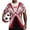 Canada Flag, variant on Spain Flag Soccer Jersey for Men Classic Sport Shirts Casual Outfits Short Sleeve T-Shirt for Football Training, Gym & Home Relaxation