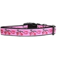 thumbnail image 3 of Pet Dog  Cat Nylon Collar or Leash, "Believe in Pink", 3 of 3