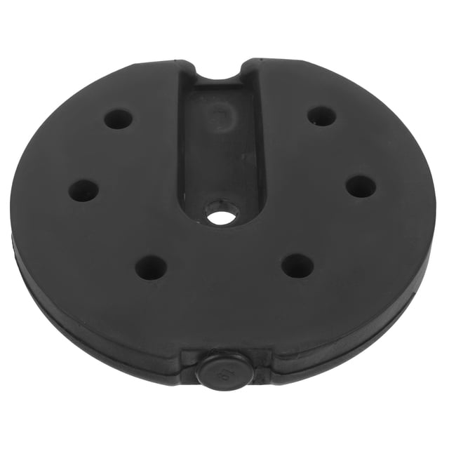 Shisuyan Lampe de Bureau Base Ronde en Fer Poids Lampe sur Pied Support de Charge Base de Lampe de Bureau Lestée