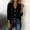 Black, variant on Endives Womens Cardigan Sweaters Solid Color Stand Collar Long Sleeve Cardigan Sweater Loose Fit Versatile Trendy Casual Button Down Cardigan Sweaters for Women Orange M