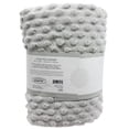 thumbnail image 2 of Shason Textile (1.5 Yard Cut) Soft Minky Dot Fleece, Light Grey., 2 of 3