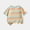Yellow, variant on Spazoro Boys T-Shirts Tee, Summer Crew Neck Striped Short Sleeve Casual Tops for Kids Blue Size 4