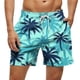 thumbnail image 2 of Kakii Men's Swim Trunks Hawaiian Bathing Mesh Lining Suit Swimsuits Beach Shorts with Pockets, 2 of 6