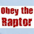 thumbnail image 2 of CafePress - Obey The Raptor Infant Bodysuit - Baby Light Bodysuit, Size Newborn - 24 Months, 2 of 4
