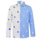 thumbnail image 1 of Camisa Casual de Solapa Con Costuras de Lunares A La Moda Para Hombre Odeerbi ODB-6, 1 of 9