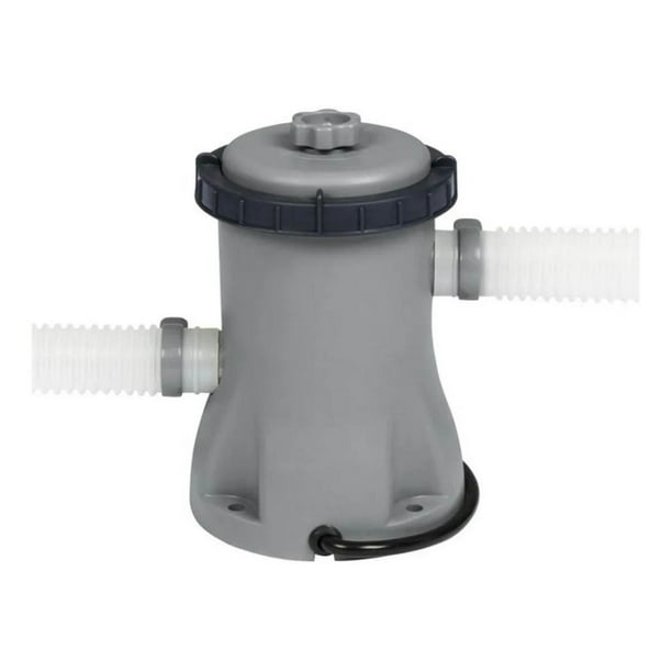 Bomba Para Alberca Filtro Limpieza 1249l Flowclear Bestway gris Filtrado