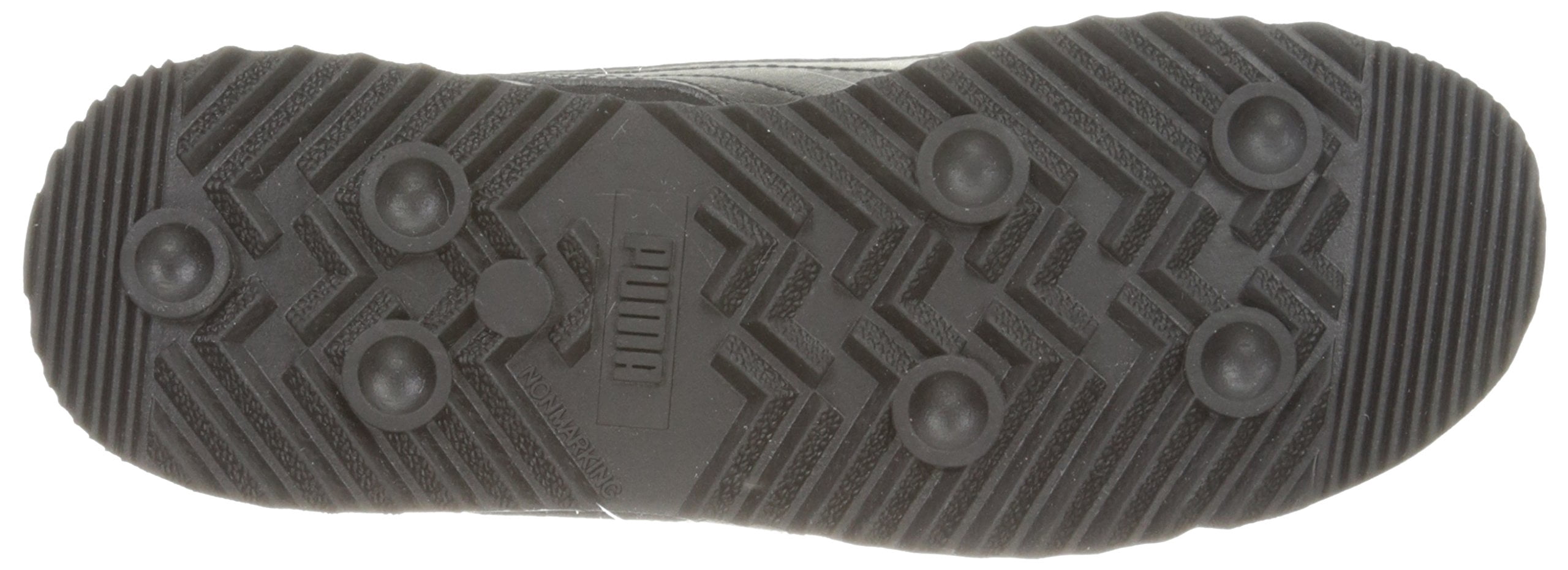 Puma 361594-12: Boys' Roma Basic PS-K Kid Black Sneaker (3 M US Little Kid)