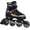 A-Khaki, variant on MammyGol Adult Inline Skates for Men Women, Roller Skates with Carbon Steel Bearings, TPR Brake, PVC Upper | Adjustable Size Better Fit for Beginner Skating Enthusiasts Teal Men9.5-12