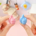 thumbnail image 4 of EASYG Creative Thumbs Up Shape Interesting USB Cables Rack Wall Hook Clip Holder, 4 of 5