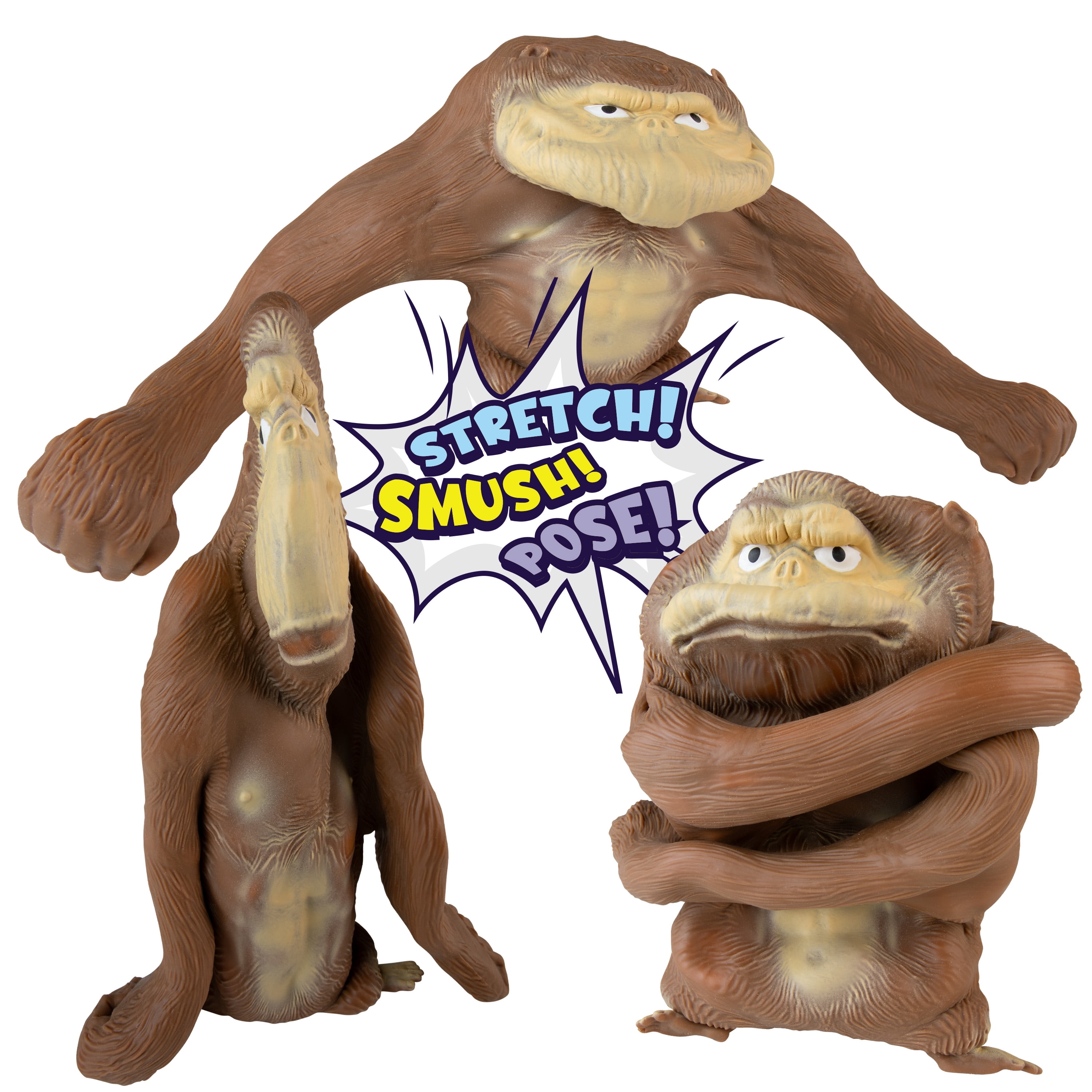 ORB Original Funkee Monkee ULTRA – over 3 Pound Stretchy Monkey, Novelty & Gag Toys for Kids Ages 3+