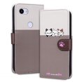 thumbnail image 1 of Compatible with Google Pixel 3A Cute Animals Pattern Wallet Case with Card Slots Flip Cover, 1 of 5