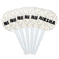 thumbnail image 1 of Niesha Cupcake Picks Toppers - Set of 6 - Mutlicolored Speckles, 1 of 1