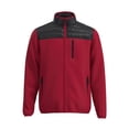 thumbnail image 1 of Chamarra George Talla CH para Hombre Polar con Nylon Rojo, 1 of 4