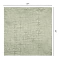 thumbnail image 6 of Unique Bargains 6Pcs Satin Washable Reusable Cloth Napkins Light Green 20x20inch, 6 of 6
