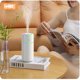 thumbnail image 5 of Humidificador mini de taza de colores - Portátil USB para sobremesa y coche - Humidificador de plástico blanco con luz nocturna LED - 5,09", 5 of 7