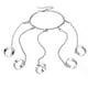 thumbnail image 1 of Cadena de moda anillo de dedo anillo de moda joyería para mujeres decoración de dedos (plata), 1 of 5