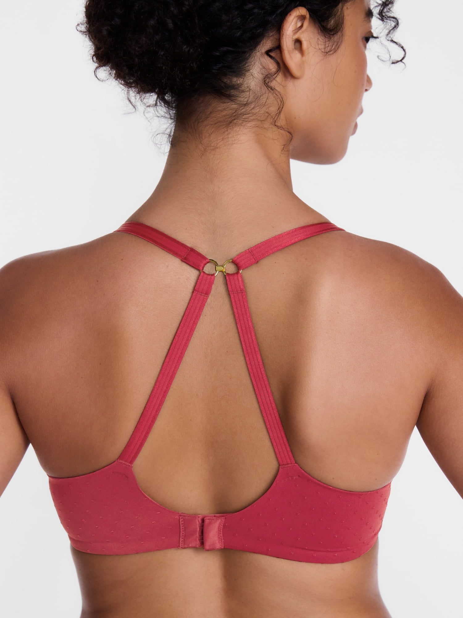 Joyspun Women's Smoothing T-Shirt Bra, Sizes 34A to 40DDD