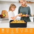 thumbnail image 3 of Silicone Molds for Air Fryer, Ninja Flex Drawer Air Fryer, Reusable for 10.4L, 3 of 5