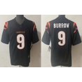 thumbnail image 1 of Football Jersey Tigers Bengals Retro Three Generations 9# Burrow 85#1#Chase Copy Player Name Jersey, 1 of 2