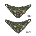 thumbnail image 3 of Naloa Red Leaves Dog Bandana Large and Small-Dog Scarf Bib Handkerchief Accessories for Dogs and Cats(S-L)-Large, 3 of 5