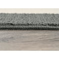 thumbnail image 5 of Garland Rug Borderline Polypropylene Cinder Gray/Ivory Indoor/Outdoor Area Rug, 5' x 7', 5 of 6
